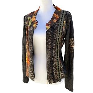 Alberto Makali Zip Cardigan